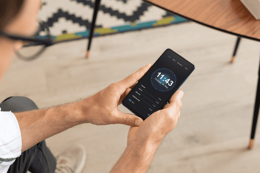 cara mengatur jam di hp samsung