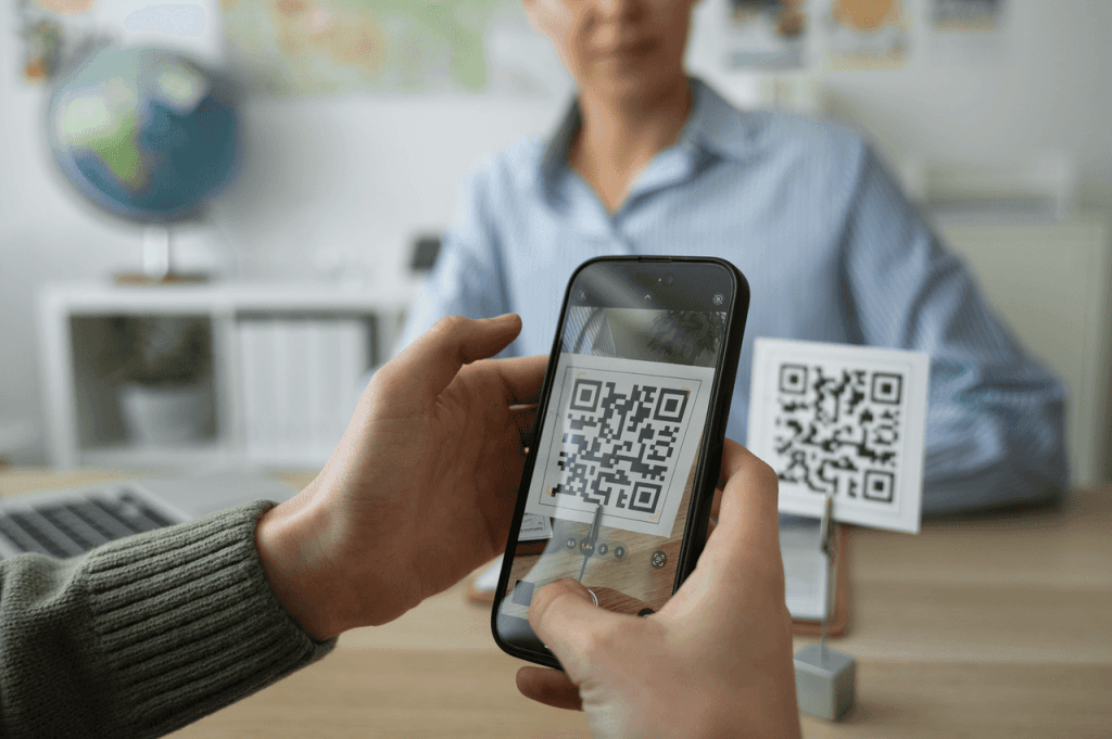 cara scan barcode di hp