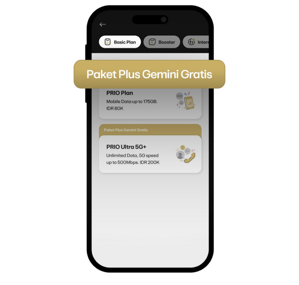 Klaim Akses Paket Plus dari Google Gemini