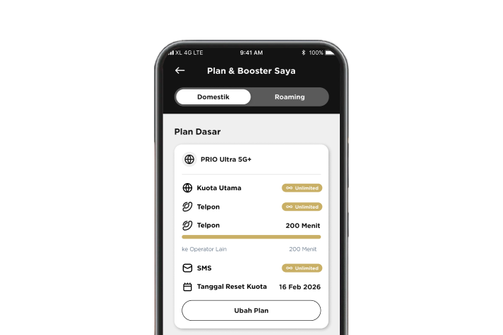 Cek Kuota & Pemakaian